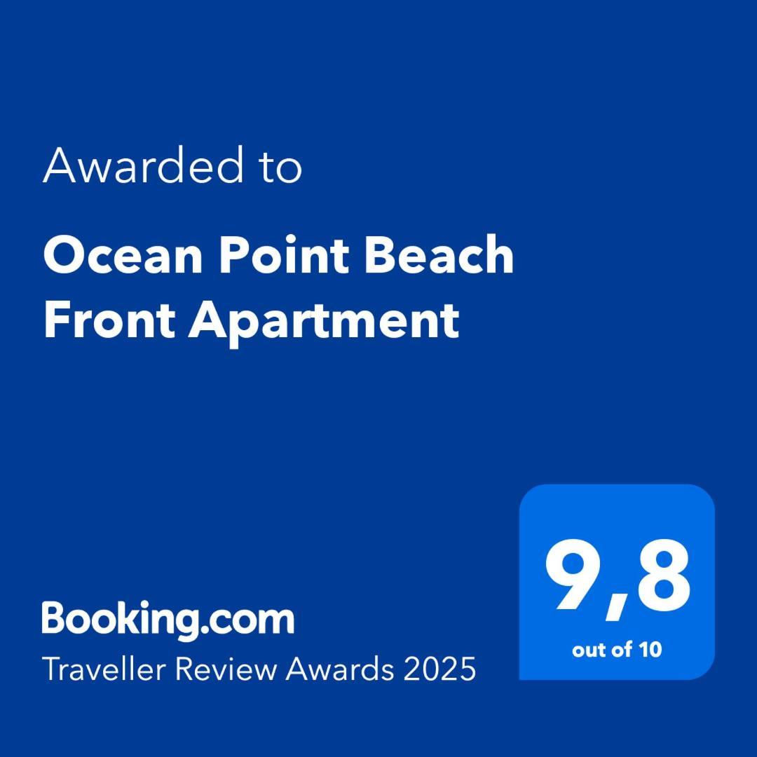 Ocean Point Beach Front Apartment Pointe aux Piments Buitenkant foto